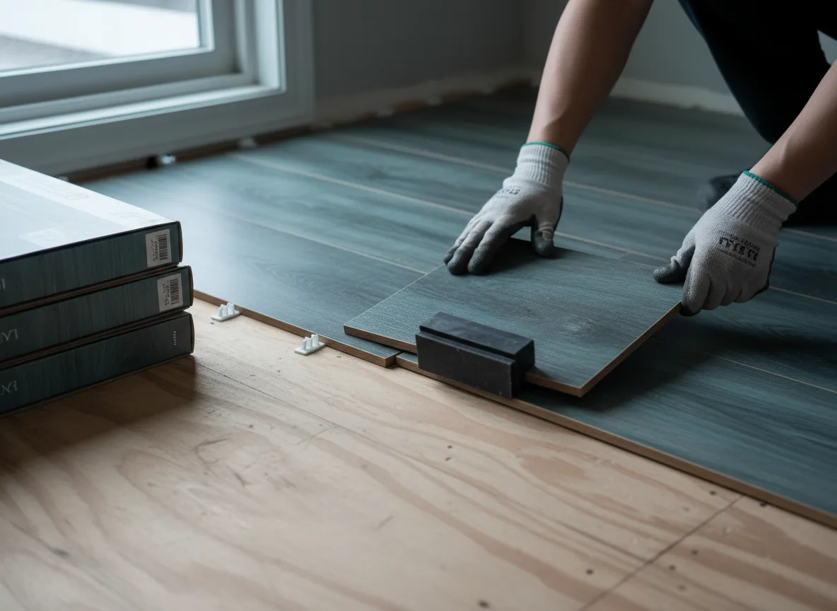 Luxury Vinyl Plank Installation company in Saffell, AR